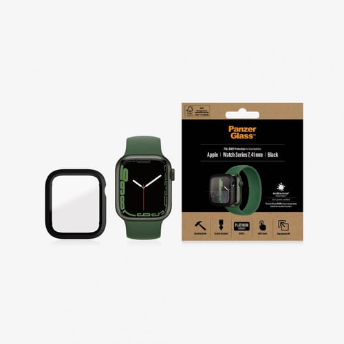 بانزر جلاس كفر وحامي شاشة لساعة ابل الاصدار السابع...