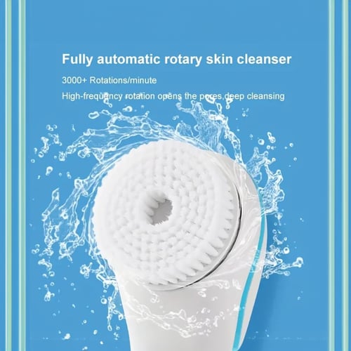 فرشاة استحمام كهربائية بشعيرات ناعمة و 3 سرعات مخت...