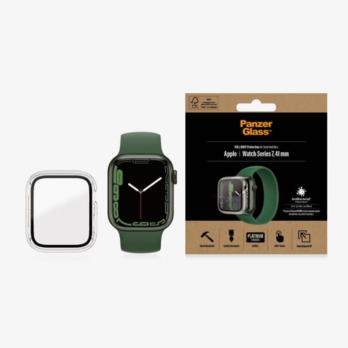 بانزر جلاس كفر وحامي شاشة لساعة ابل الاصدار السابع...