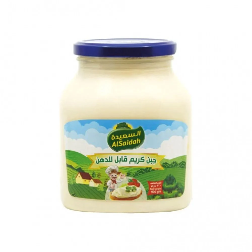 جبنة كريم سائلة مطبوخة السعيدة 900 جرام