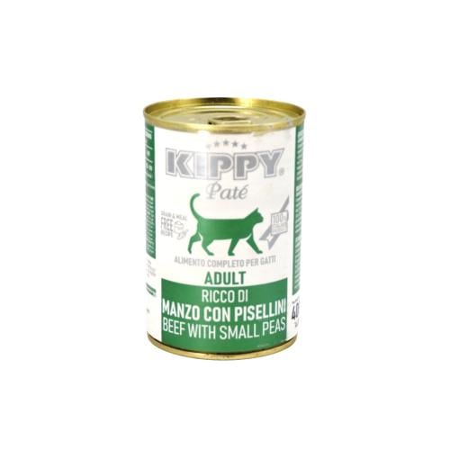 كيبي اكل قطط ايطالي باللحم البقري مع بازلاء 400 غر...