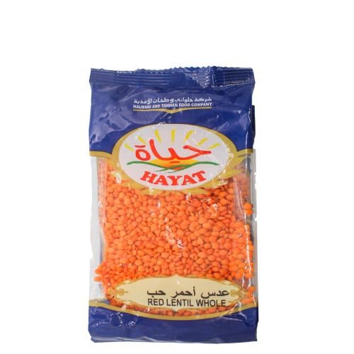 حياه عدس احمر 250جرام