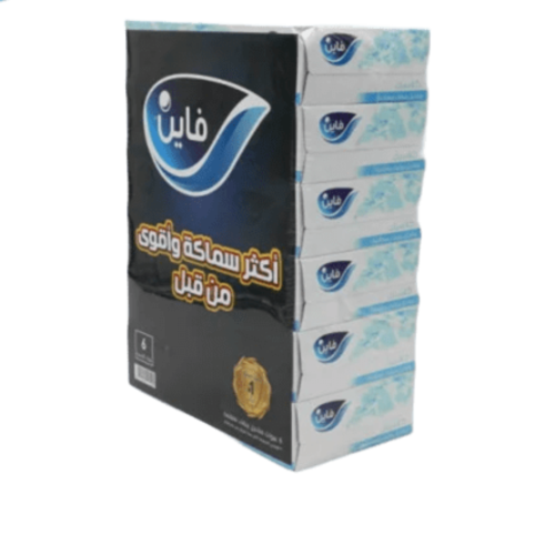 مناديل فاين 6 علب