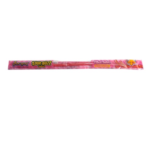 Sour candy twist filled with strawberry flavor 26...