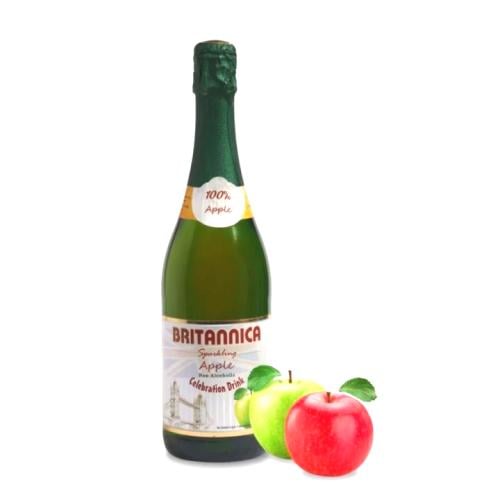 مشروب بريتانيكا الاحتفالي بنكهة التفاح الفوار الخا...