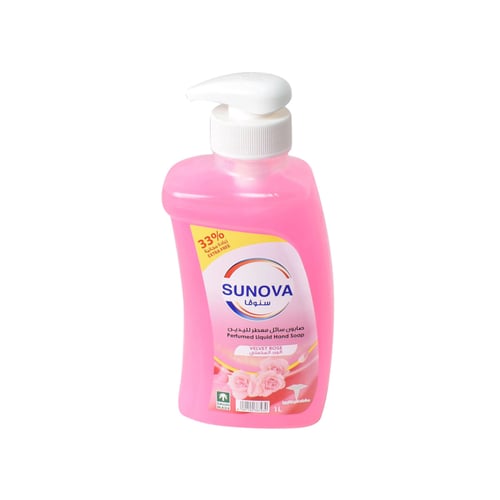 Scented liquid soap for hands, Snowa with velvet r...