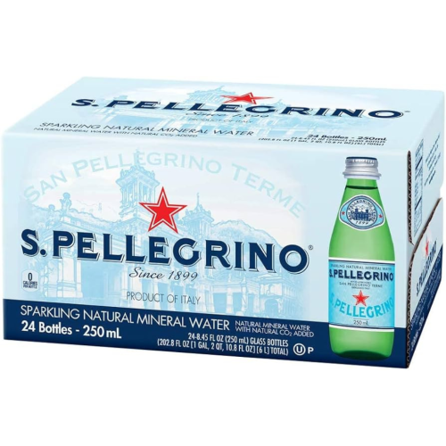 مياه غازية معدنية من سان بيليغرينو 24 حبه*250 مل