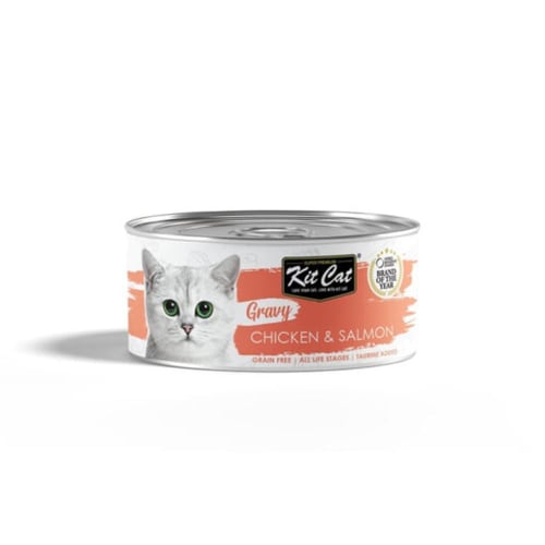 Kit Kat chicken with salmon in broth 70 grams