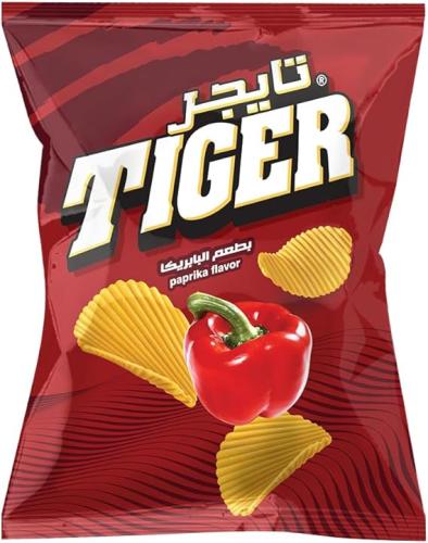 بطاطس تايجر بنكهة البابريكا 100 جرام