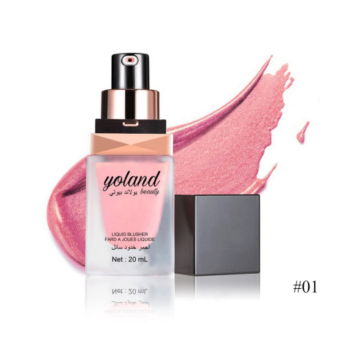 يولاند بيوتي احمر خدود سائل 01