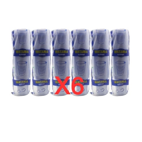 كاسات ماء الوطنية 6 ربطات