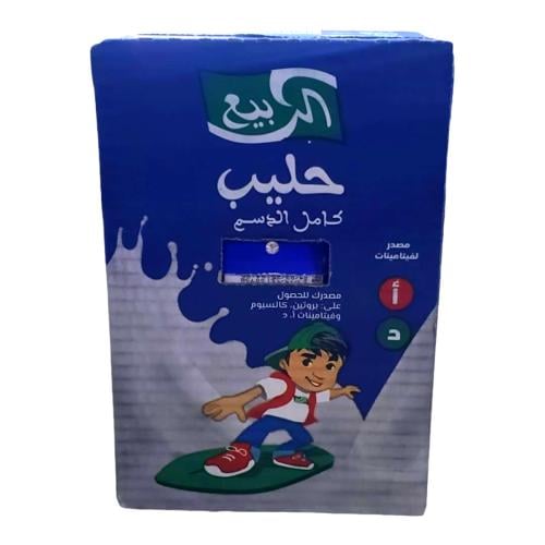 حليب الربيع زين كامل الدسم 18*125 مل