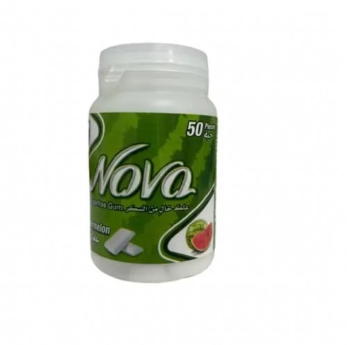 نوفا علك بطيخ 50 حبة 6*4*70g