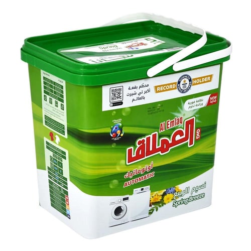 العملاق مسحوق غسيل ملابس اوتوماتيك نسيم الربيع 5 ك...