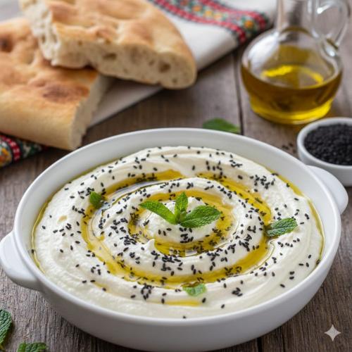 لبنة بحبه البركة وزن250 جرام