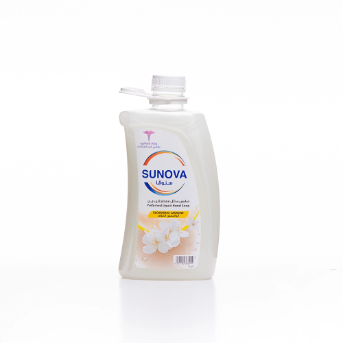 صابون اليدين بعطر الياسمين المزهر-1 لتر - سنوفا