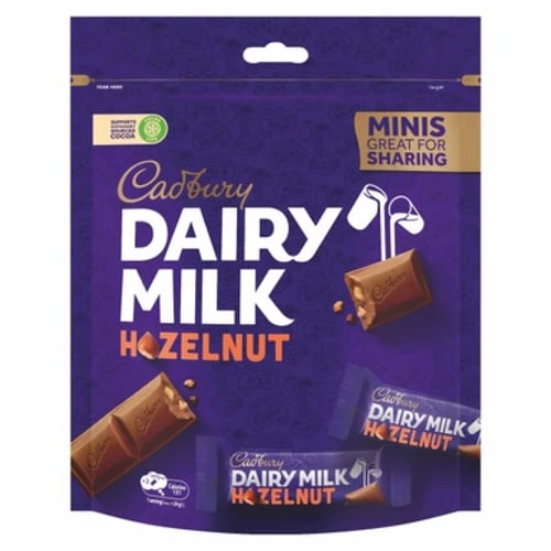 شوكولاتة ميني بالبندق كادبوري 156 جرام