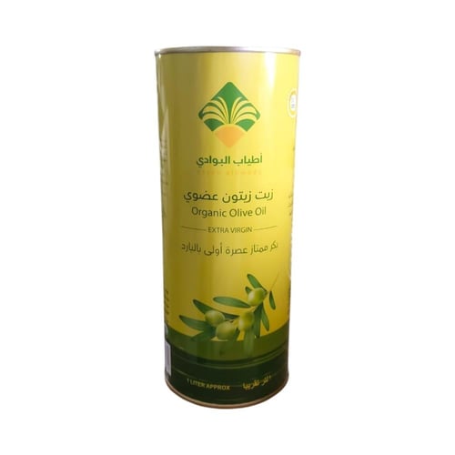 زيت زيتون عضوي اطياب البوادي 1لتر