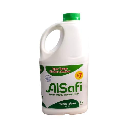 الصافي لبن طازج كامل الدسم 1.2 لتر