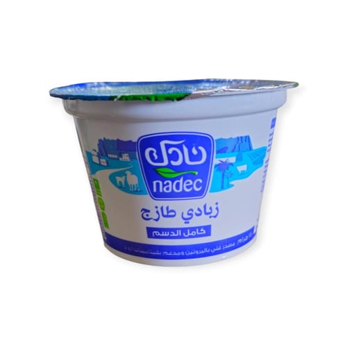 نادك زبادي كامل الدسم 170 جرام