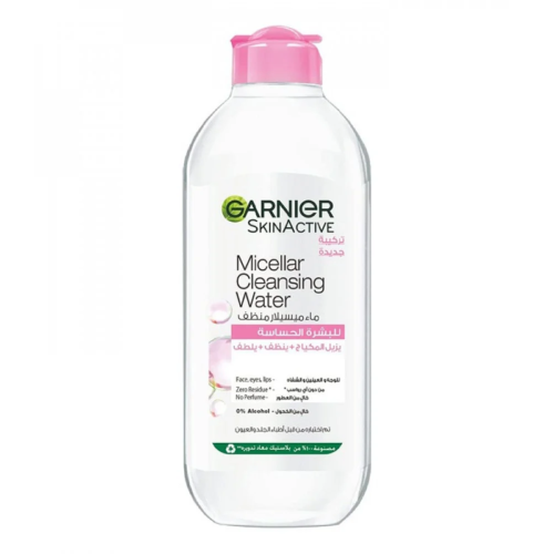 ماء ميسيلار مزيل المكياج ومنظف من غارنييه 400 مل