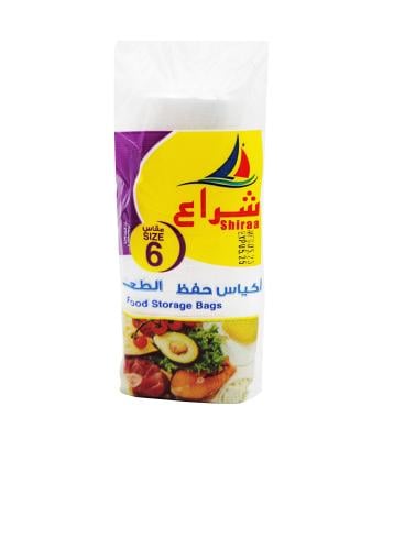 اكياس حفظ الطعام شراع مقاس 6 170 كيس