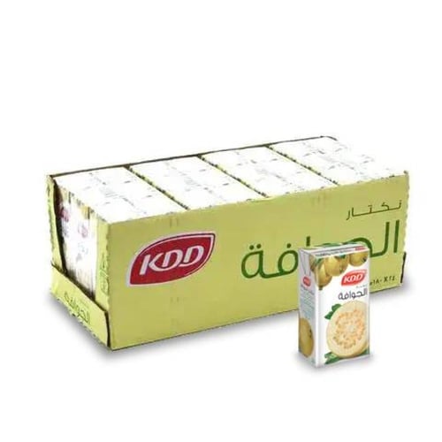 نكتار الجوافه مع العنب الابيض 24 حبه *180 مل من KD...
