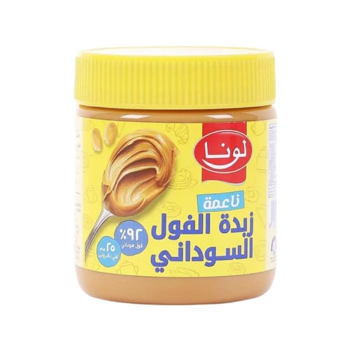 زبدة الفول السوداني الناعمة لونا 340جرام