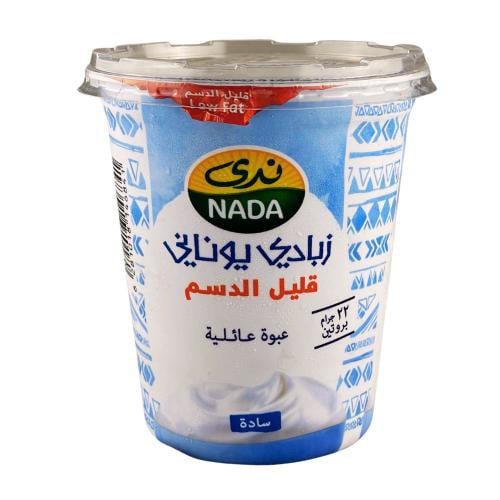 زبادي يوناني قليل الدسم 360 جم - ندى