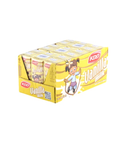 حليب الفانيلا كي دي دي 18*180مل