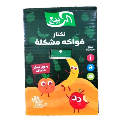 عصير نكتار فواكه مشكلة بدون سكر مضاف -18*120مل