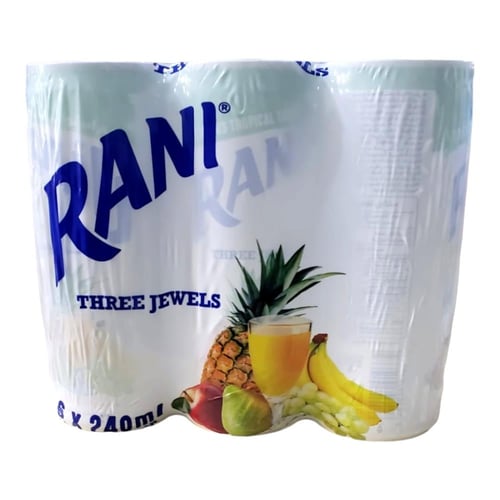 عصير راني فواكة مشكلة 6حبات *240 مل