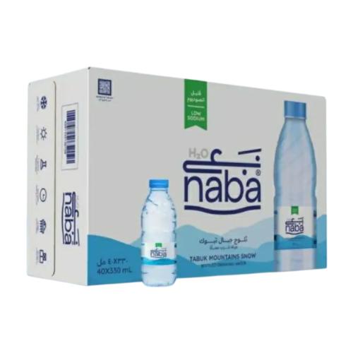 مياه نبع 330 مل * 40 حبه
