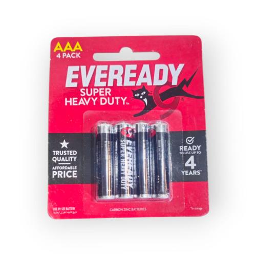 بطارية إيفريدي مقاس ايه ايه ايه مكونة من 4 قطع