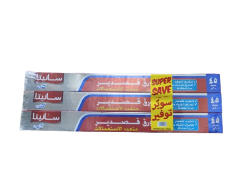 قصدير سانيتا كلوب 3 حبات