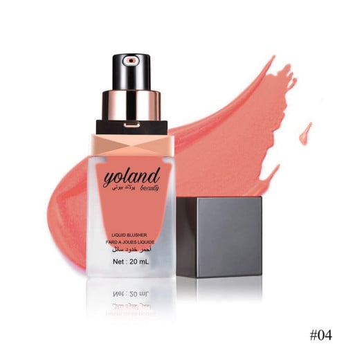 يولاند بيوتي احمر خدود سائل 04