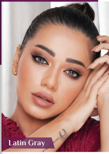 عدسات لومينوس الشهرية - Latin gray
