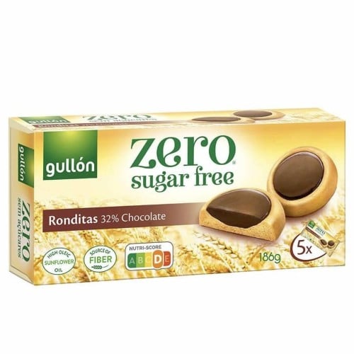 بسكويت الدوائر زيرو بدون سكر مضاف 186 جرام