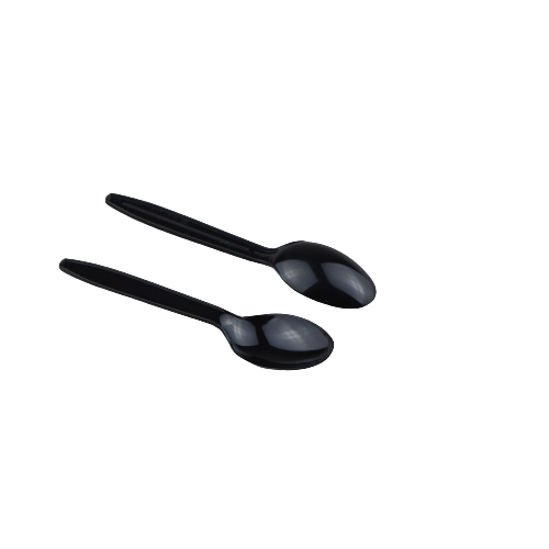 ملاعق ايسكريم اسود 100 حبة عسق