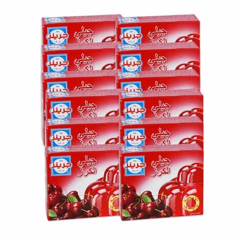 جرينز جيلي الكرز 80 جرام × 12