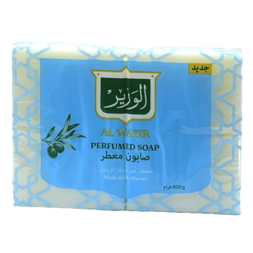 الوزير صابون معطر بزيت الزيتون 600 غرام