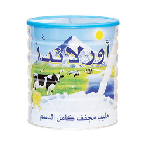 حليب كامل الدسم اورلاندا 2500جرام
