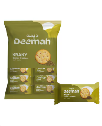 كراكي بسكويت بالزعتر ديمه 16 حبة
