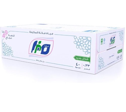 مياه صفا مكة المكرمة 40 × 330 مل