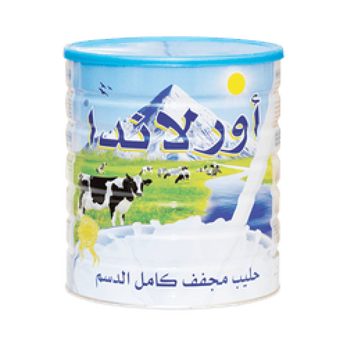 حليب كامل الدسم اورلاندا 2500جرام