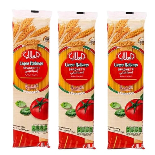 مكرونة العلالي بالطريقة الايطالية اسباغيتي -400 جر...