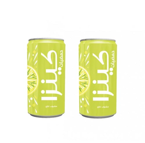 كينزا حمضيات مشروب غازي 185مل 2 حبة