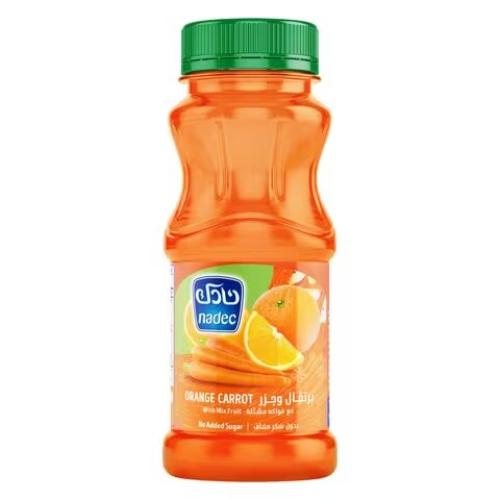 عصير برتقال و جزر مع فواكه مشكلة 180 مل- نادك