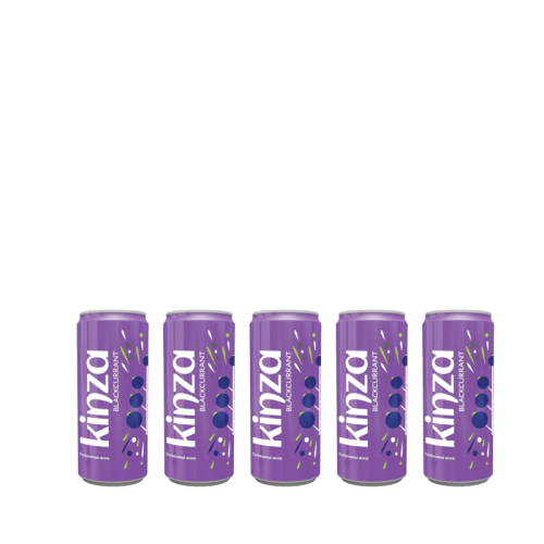 مشروب غازي كينزا توت بري 5 حبات × 250 مل