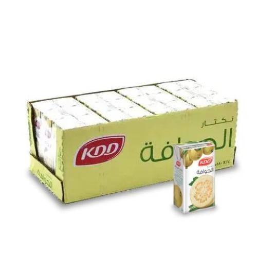 نكتار الجوافه مع العنب الابيض 24 حبه *180 مل من KD...